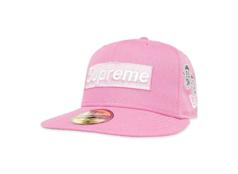 Supreme Jerseys Box Logo New Era "Pink"