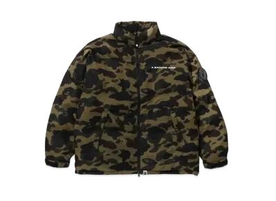 A BATHING APE KAWADA DOWN ITEMS 1st Camo Down Jacket (Women) "Green"