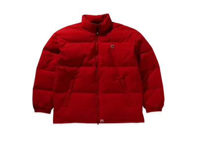A BATHING APE KAWADA DOWN ITEMS One Point Down Jacket "Red"