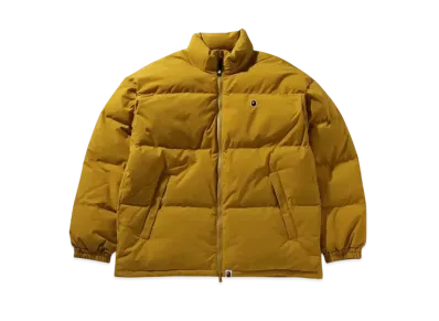 A BATHING APE KAWADA DOWN ITEMS One Point Down Jacket "Yellow"