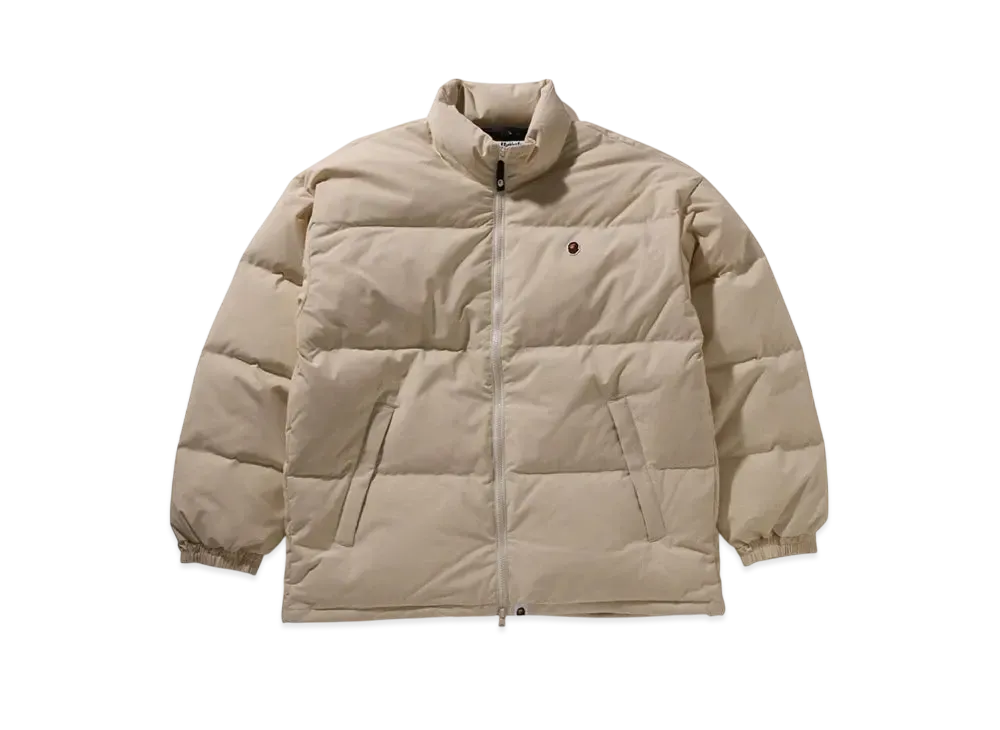 A BATHING APE KAWADA DOWN ITEMS One Point Down Jacket "Ivory"