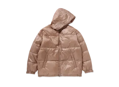 A BATHING APE KAWADA DOWN ITEMS Shark Relaxed Fit Down Jacket "Beige"