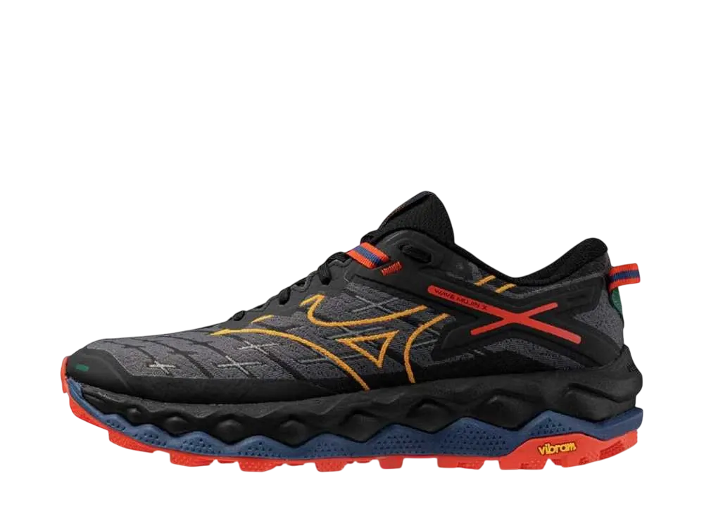 ミズノ ウエーブムジン10 "ブラック/オレンジ/ブルー"