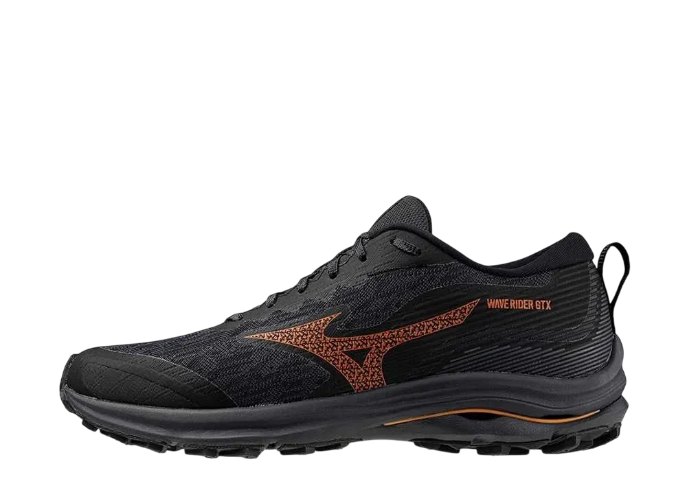 ミズノ ウエーブライダー ゴアテックス "ブラック/レッド/オレンジ"