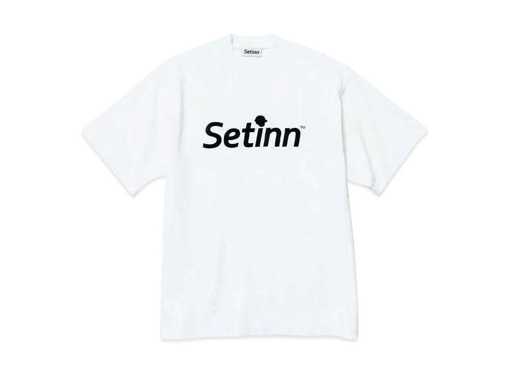 Setinn x paperboy Tee "White"
