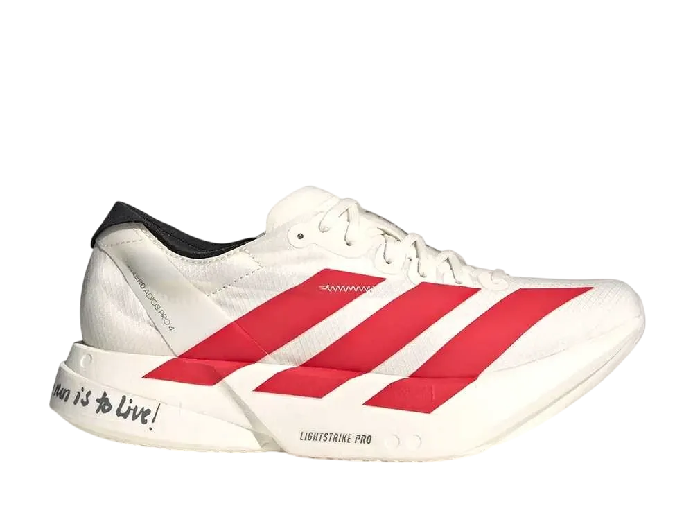 adidas Adizero Adios Pro 4 "Cream/Red"