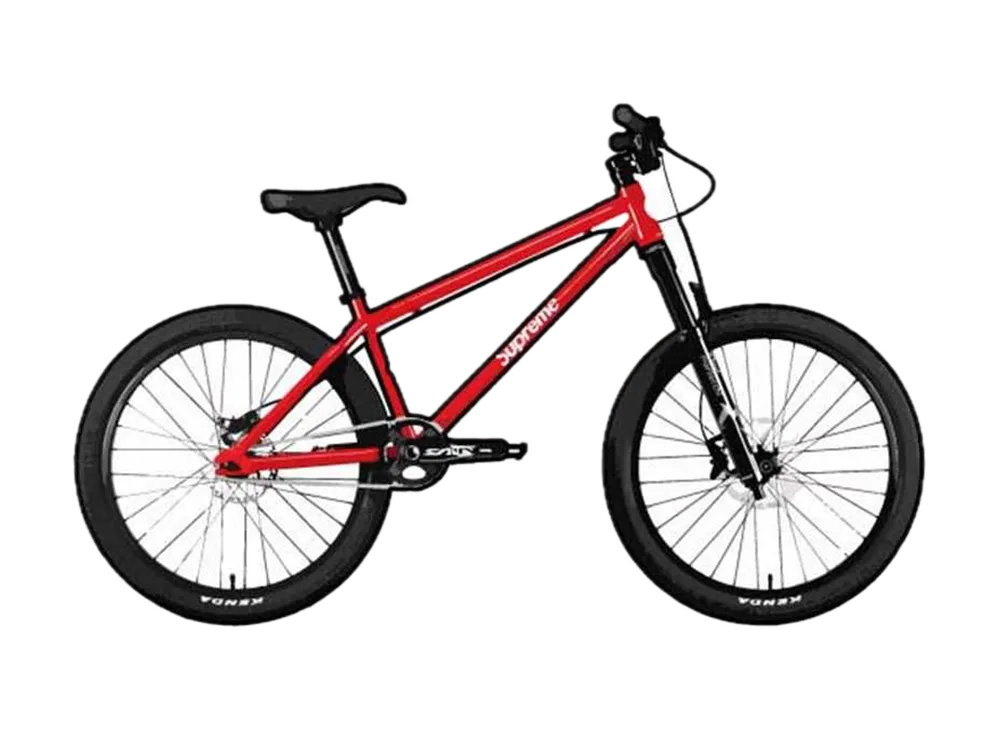 Supreme x Brooklyn Machine Works Hardtail Park Bike "Red"