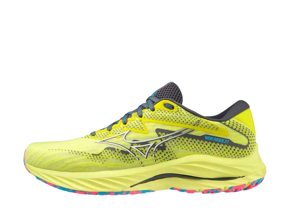 ミズノ ウエーブライダー27 "イエロー/ホワイト/ピンク"