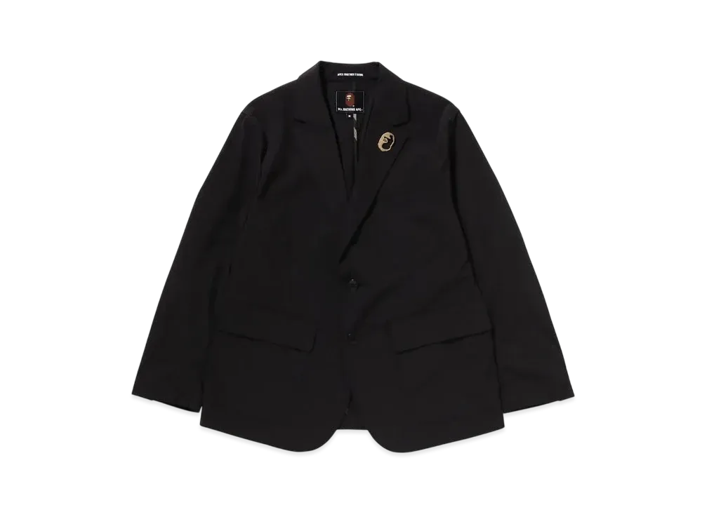 A BATHING APE Mr. BATHING APE 24FW Casual Blazer "Black"