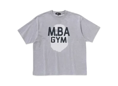 A BATHING APE Mr. BATHING APE 24FW Logo Tee "Gray"