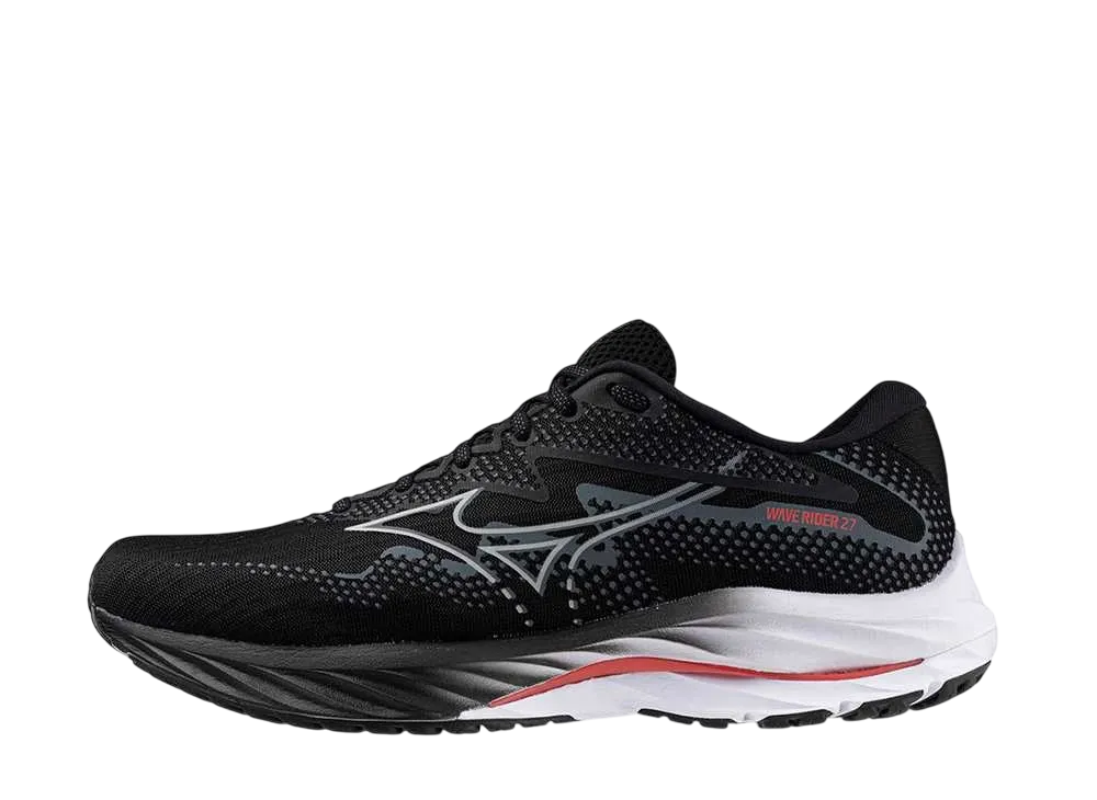 ミズノ ウエーブライダー27 "ブラック/ホワイト/レッド"