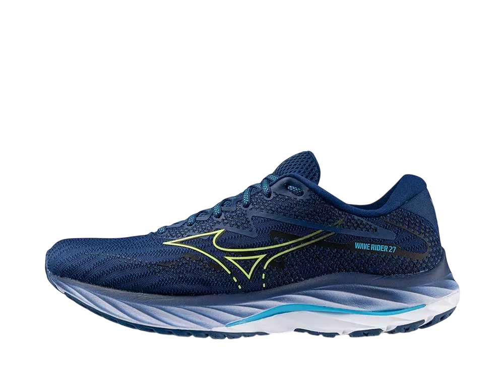 ミズノ ウエーブライダー27 "ネイビー/グリーン/ブルー"