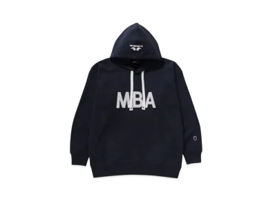 A BATHING APE Mr. BATHING APE 24FW Logo Pullover Hoodie "Navy"