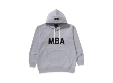 A BATHING APE Mr. BATHING APE 24FW Logo Pullover Hoodie "Gray"
