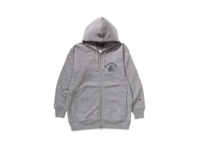 A BATHING APE Mr. BATHING APE 24FW Zip Up Pullover Hoodie "Gray"