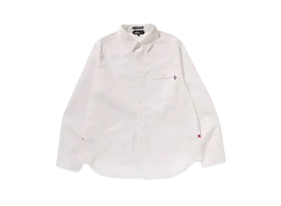 A BATHING APE Mr. BATHING APE 24FW LS Shirt "White"