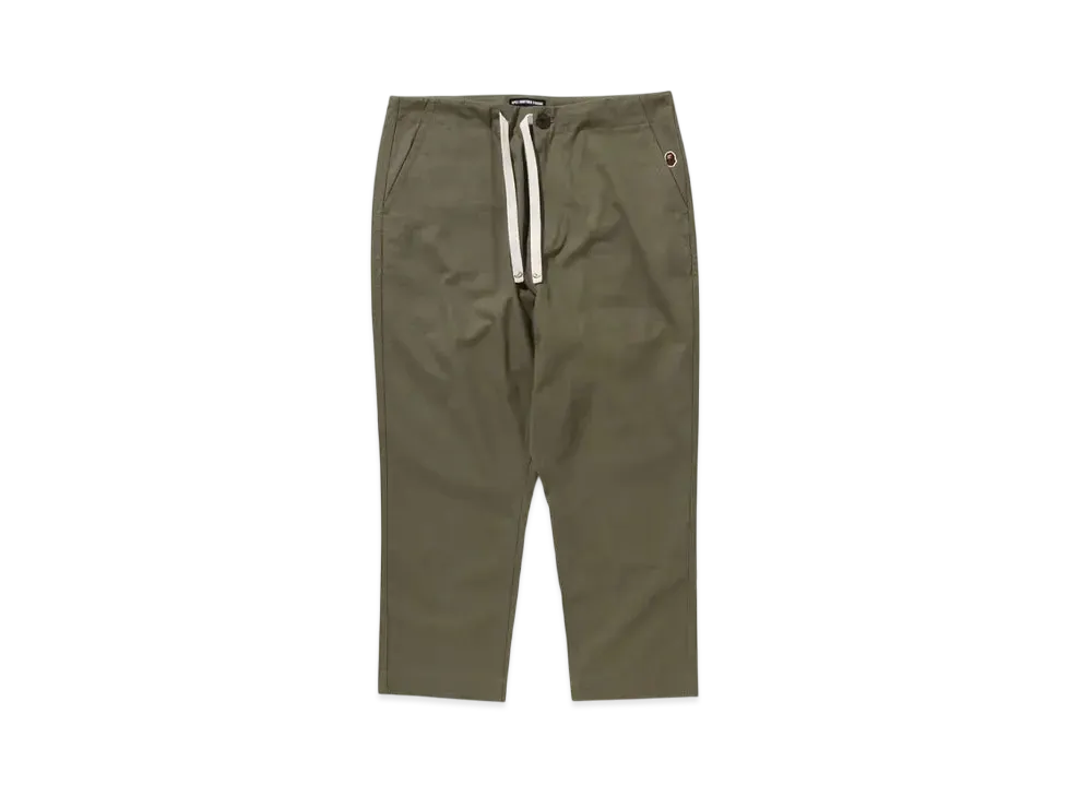 A BATHING APE Mr. BATHING APE 24FW Easy Chino Pants "Green"