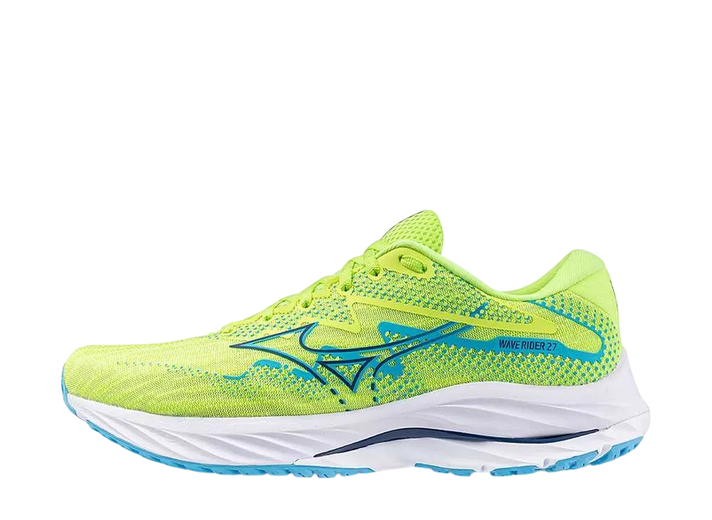 ミズノ ウエーブライダー27 "ライム/ネイビー/ライトブルー"
