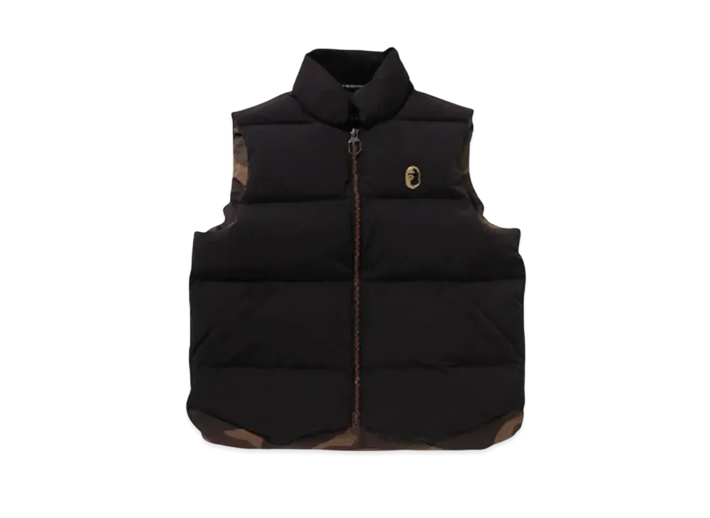 A BATHING APE Mr. BATHING APE 24FW Down Vest "Black"