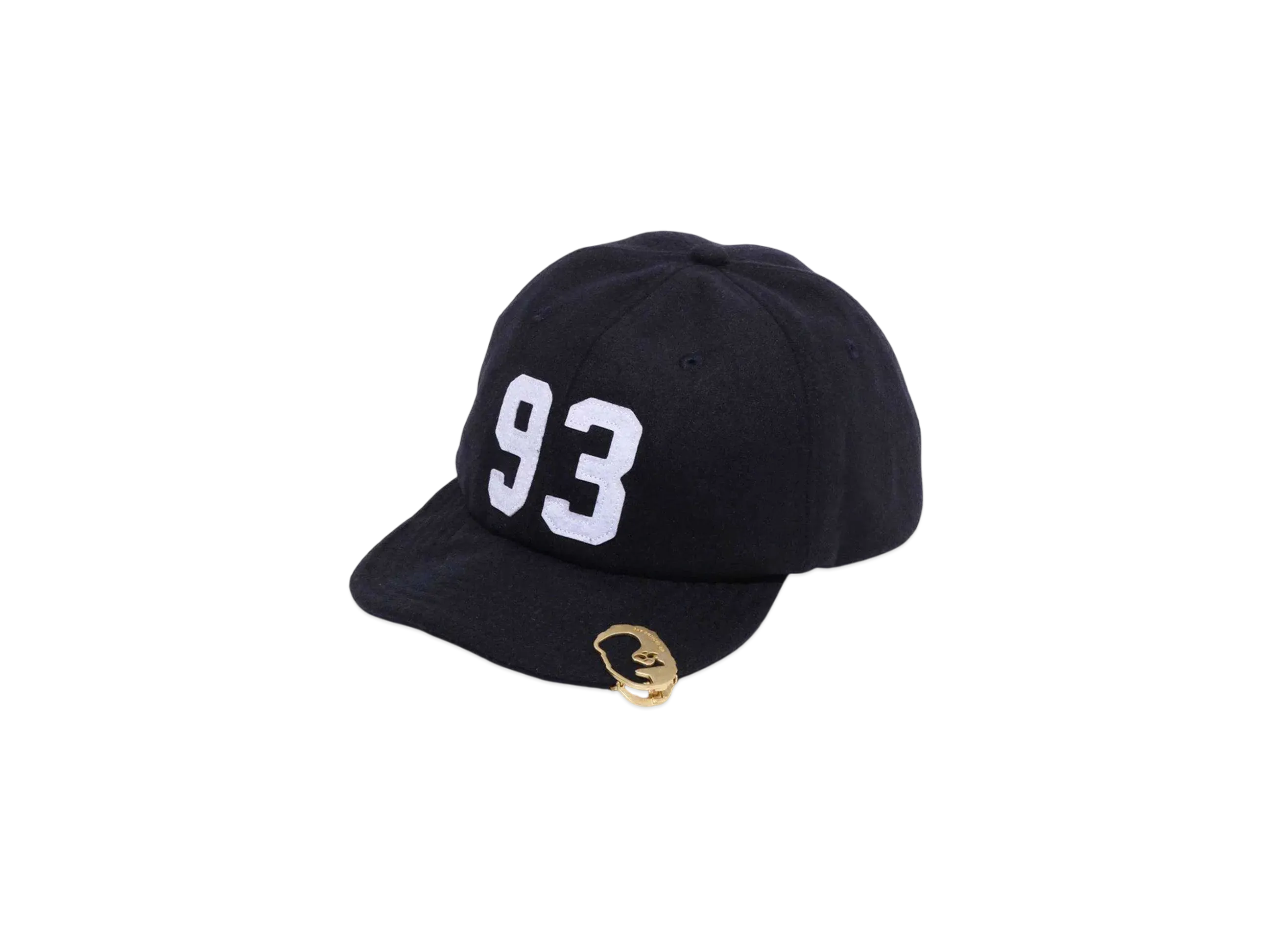 A BATHING APE Mr. BATHING APE 24FW Woolen Cap "Navy"