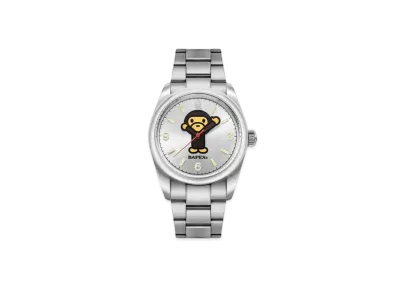 A BATHING APE Type 13 Bapex Milo "Silver"