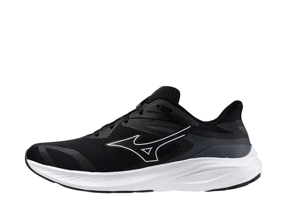 ミズノ エナジーランナーズ "ブラック/ホワイト"