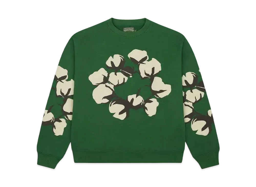 DENIM TEARS x CACTUS PLANT FLEA MARKET Crewneck "Green"