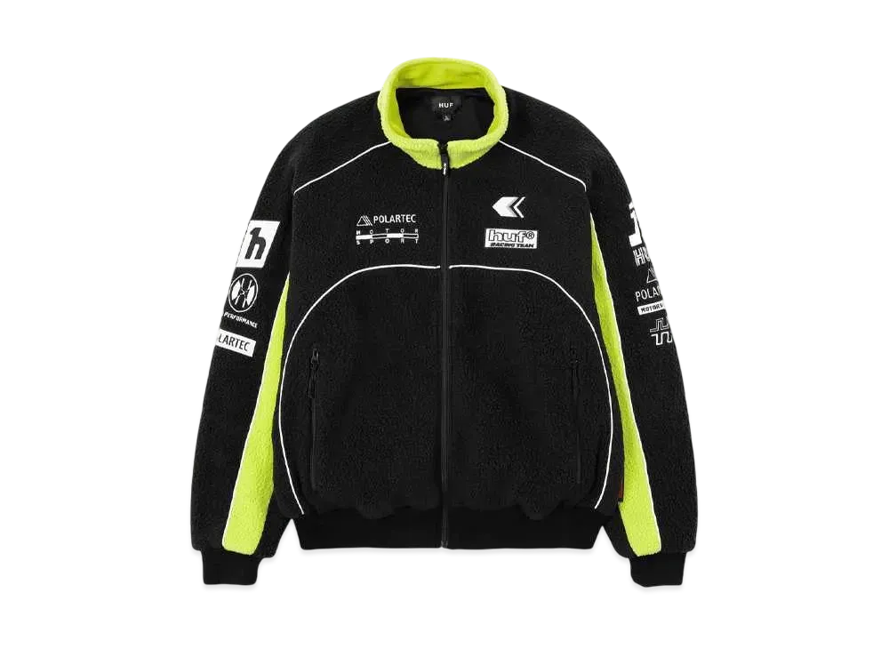 HUF Polartec Racing Fleece Jacket "Green"