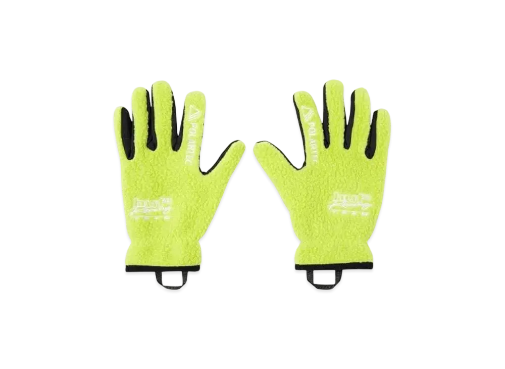 HUF Polartec Racing Fleece Gloves "Green"