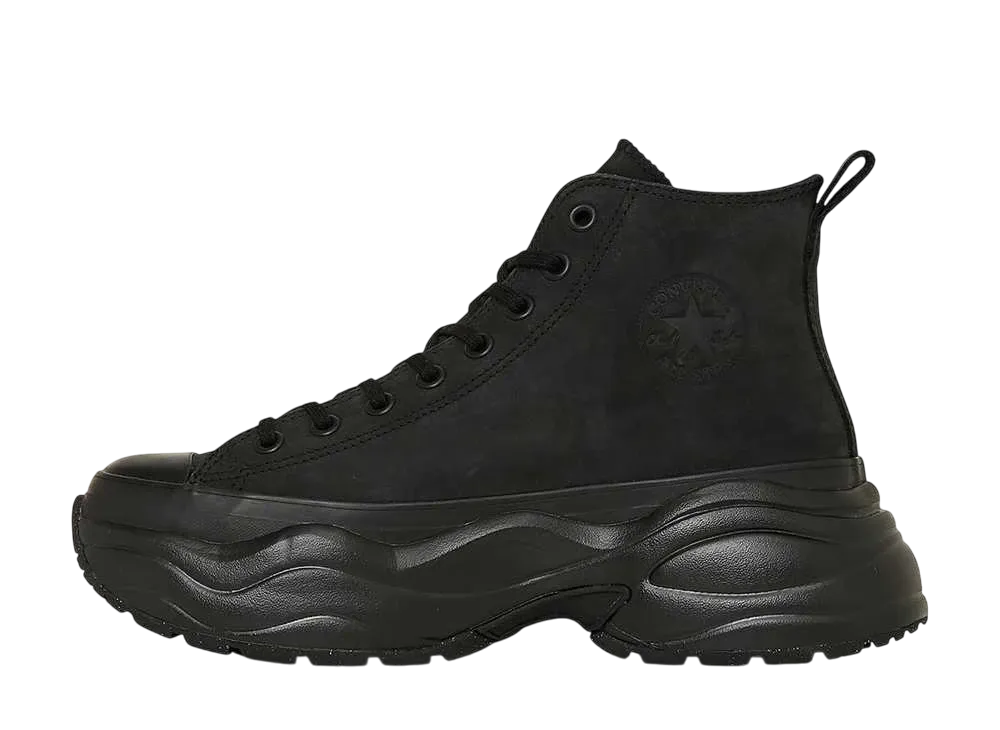 Converse Leather All Star (R) Surgetrainer Hi "Black Monochrome"