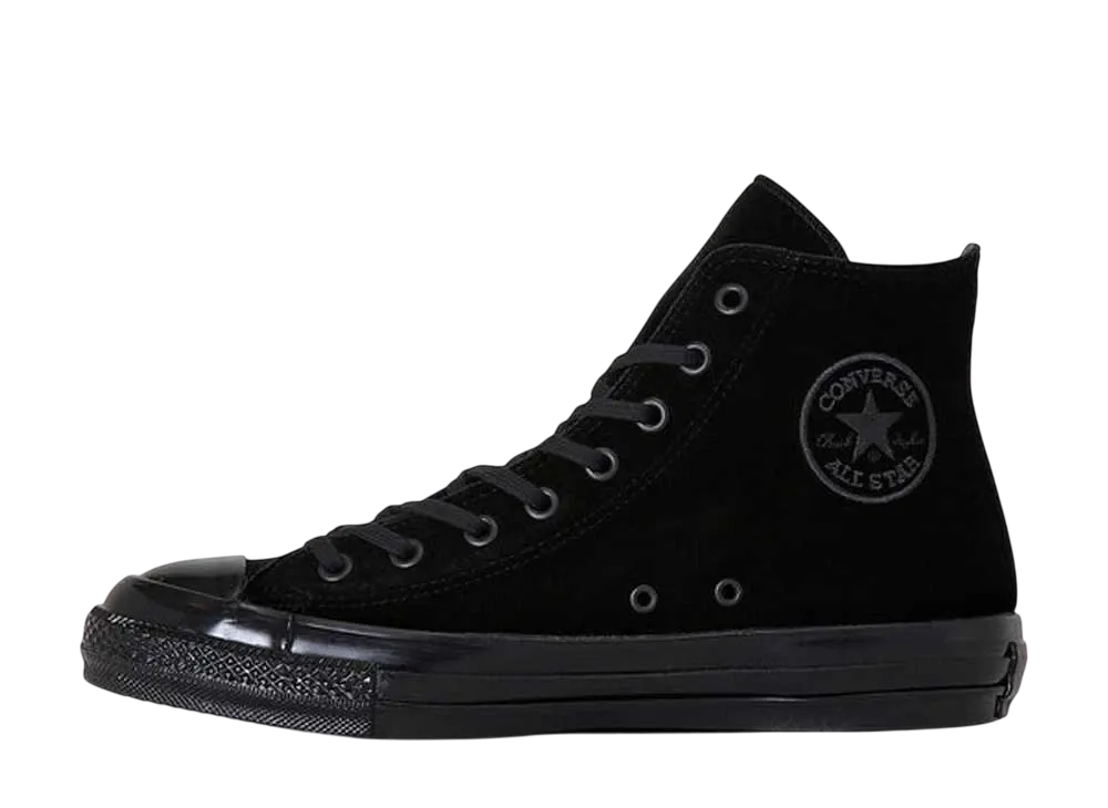 Converse All Star US Velvet Hi "Black Monochrome"