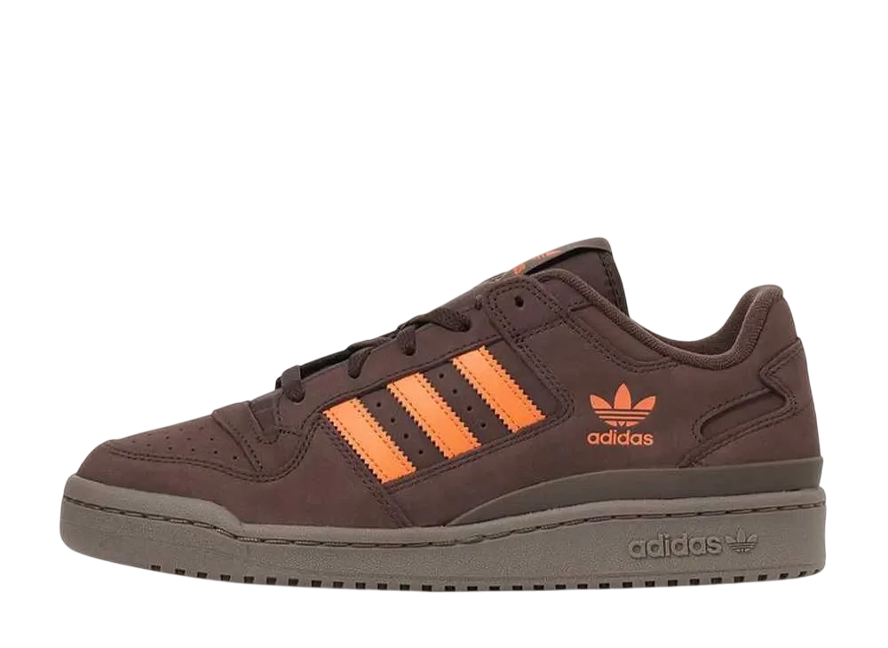 アディダスオリジナルス フォーラム ロー CL "ダークブラウン/オレンジ/ガム"