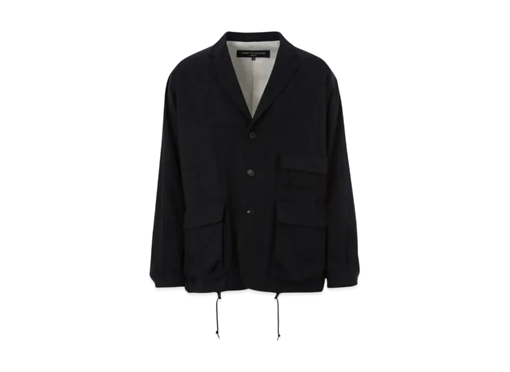 COMME des GARCONS HOMME 24FW Last Delivery Cotton Wool Serge Jacket "Navy"