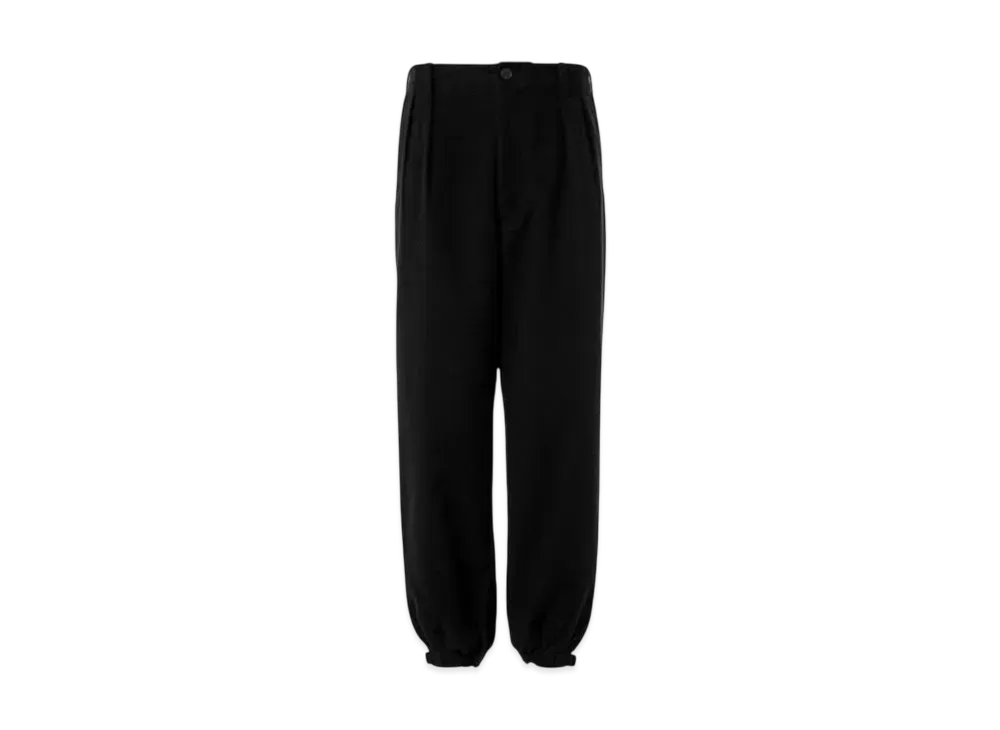 COMME des GARCONS HOMME 24FW Last Delivery Cotton Coma Suede Pants "Black"