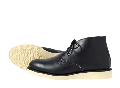 レッドウィング ワークチャッカ "ブラック"