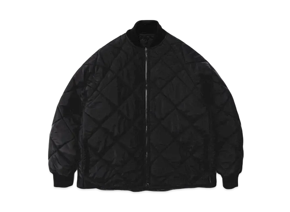 BEAMS x LAVENHAM Reversible Quilted Bomber 