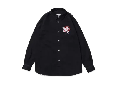 VAULTROOM Peaceful Denim Shirt Jacket "Black"