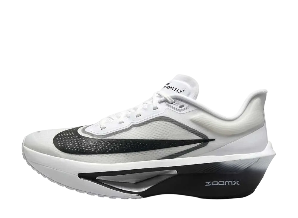 Nike Zoom Fly 6 "White/Smoke Grey/Metallic Silver/Black"