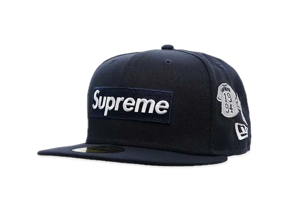 Supreme Jerseys Box Logo New Era "Navy"