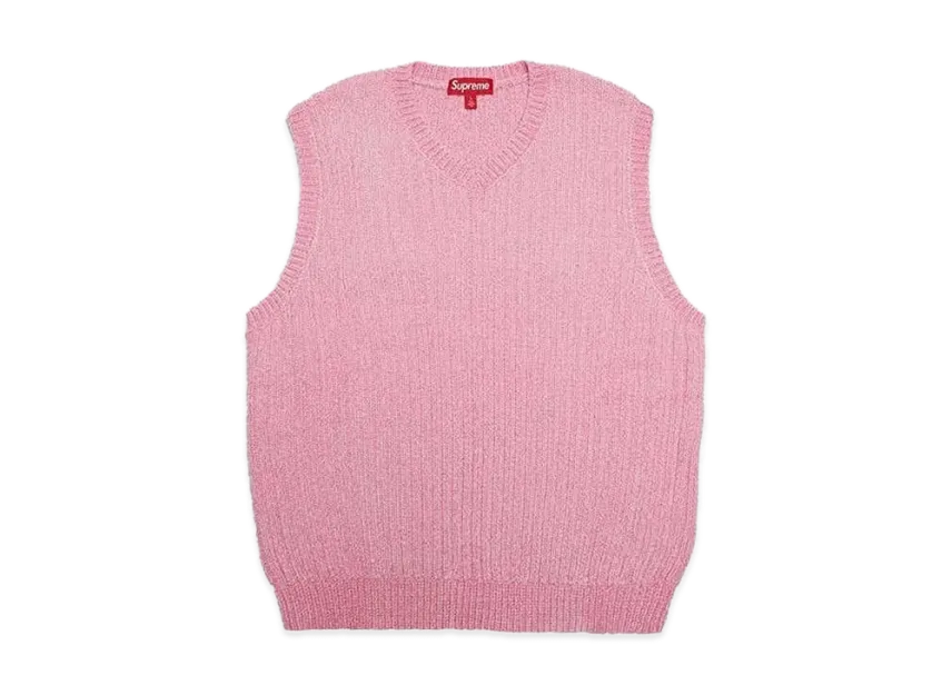 Supreme Chenille Sweater Vest Supreme Chenille Sweater Vest