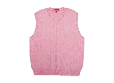 Supreme Chenille Sweater Vest "Pink"