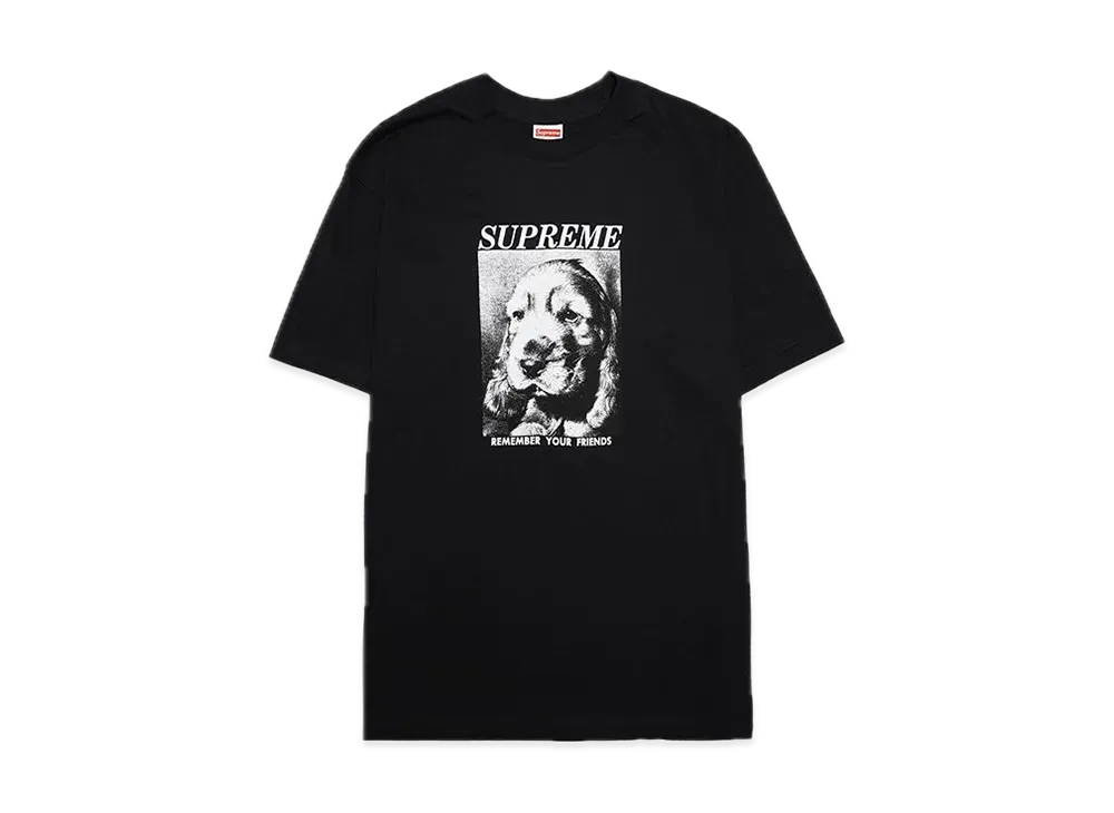 シュプリーム リメンバー Tシャツ "ブラック"