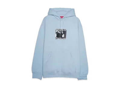 Supreme Dog Eat Dog Hooded Sweatshirt "Light Blue"