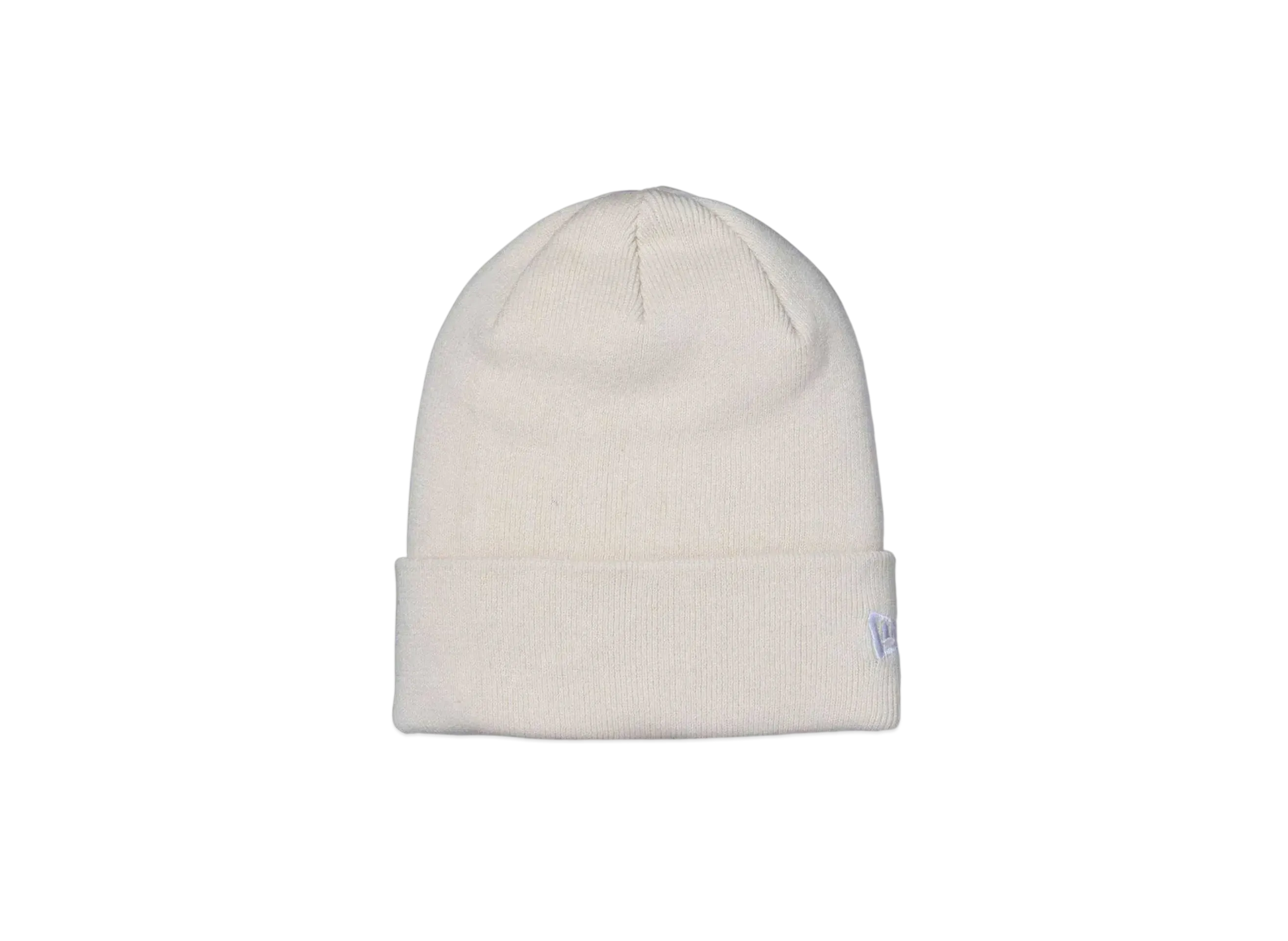 NEW ERA Basic Cuff Knit Cotton "Off White"
