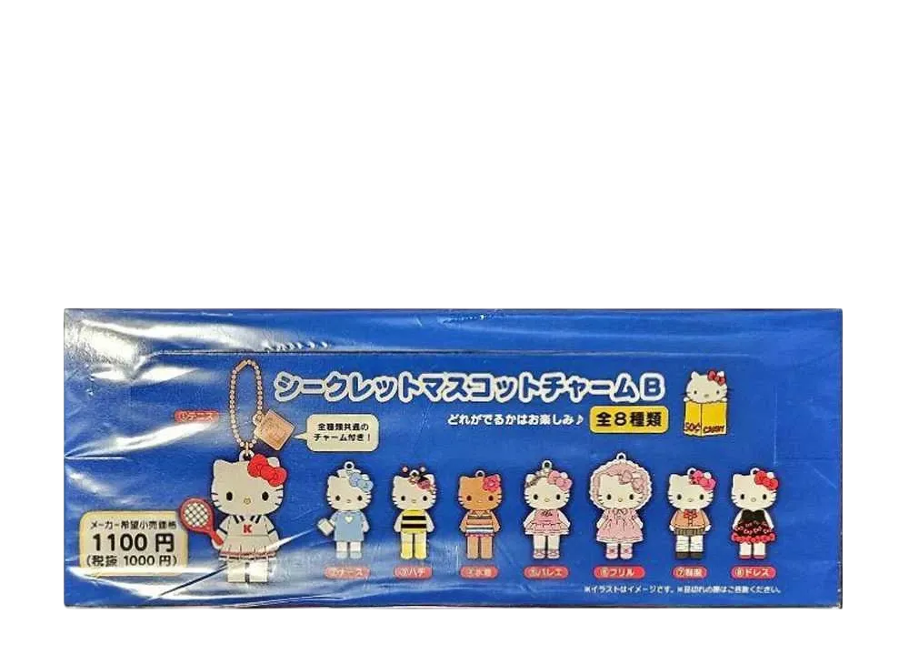 Sanrio -Hello Kitty Exhibition: When I change Kitty changes too- Secret Mascot Charm B 1 Box