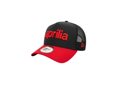 NEW ERA 9Forty A-Frame Trucker Motorcycle Collection APRILA Crackle Print "Black"