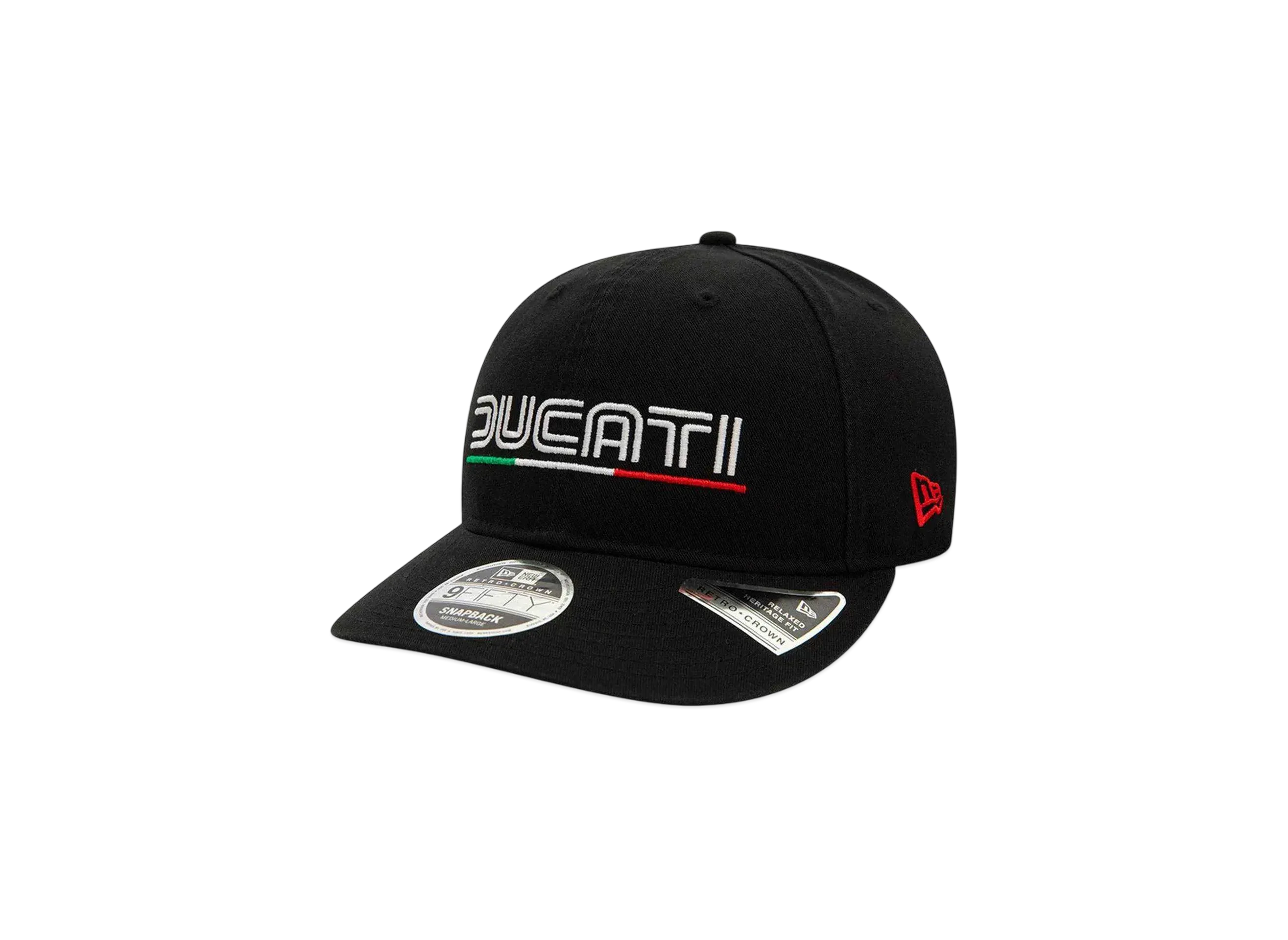 NEW ERA RC 9Fifty Motorcycle Collection DUCATI Patch "Black"