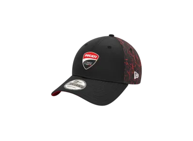 NEW ERA 9Forty Motorcycle Collection DUCATI Crinkle 2-Tone "Black"