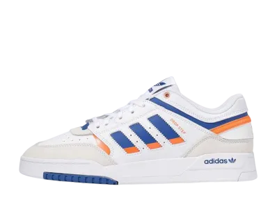 adidas Drop Step Low "Footwear White/Blue/Orange"