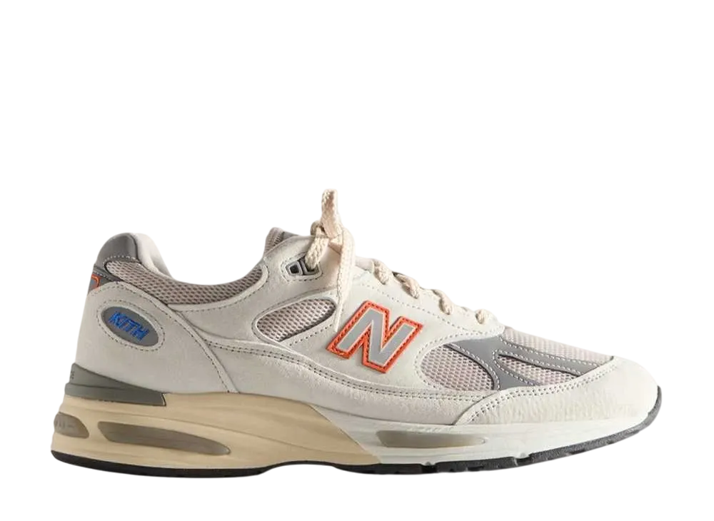 KITH × New Balance 991V2 Madison Square Garden "Antarctica/Beige/Castlerock"